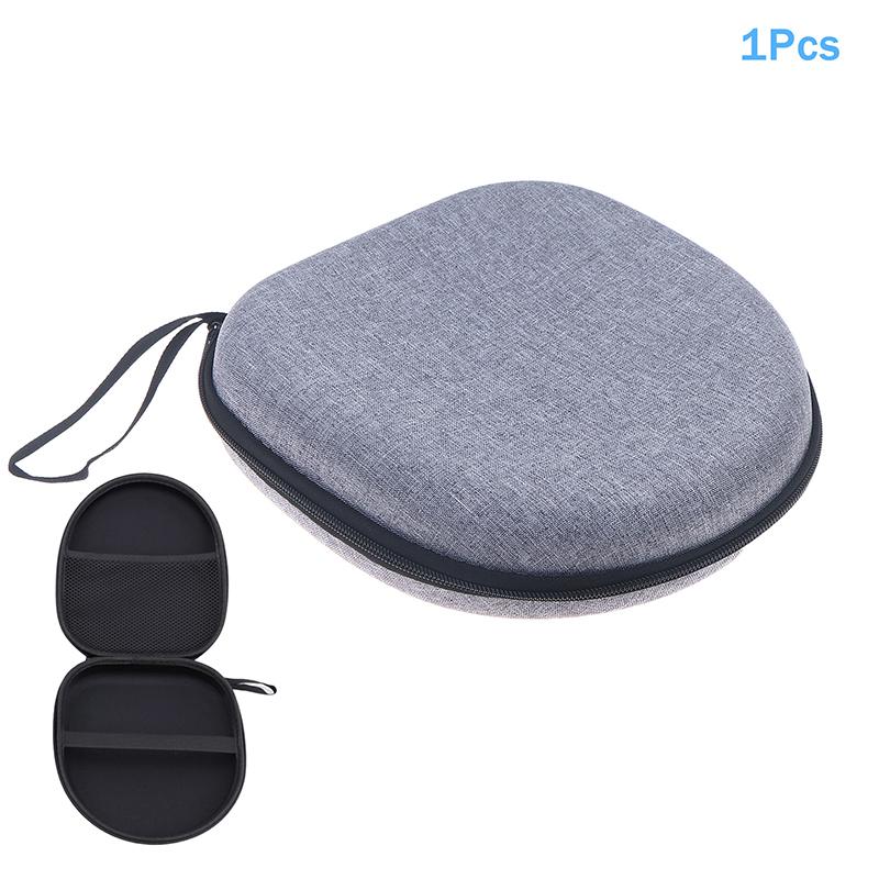High-Capacity Headset Headphone Case Earphones Shockproof Storage Box Hard Shell Eva Headphone Zipper Protective Bag Universal