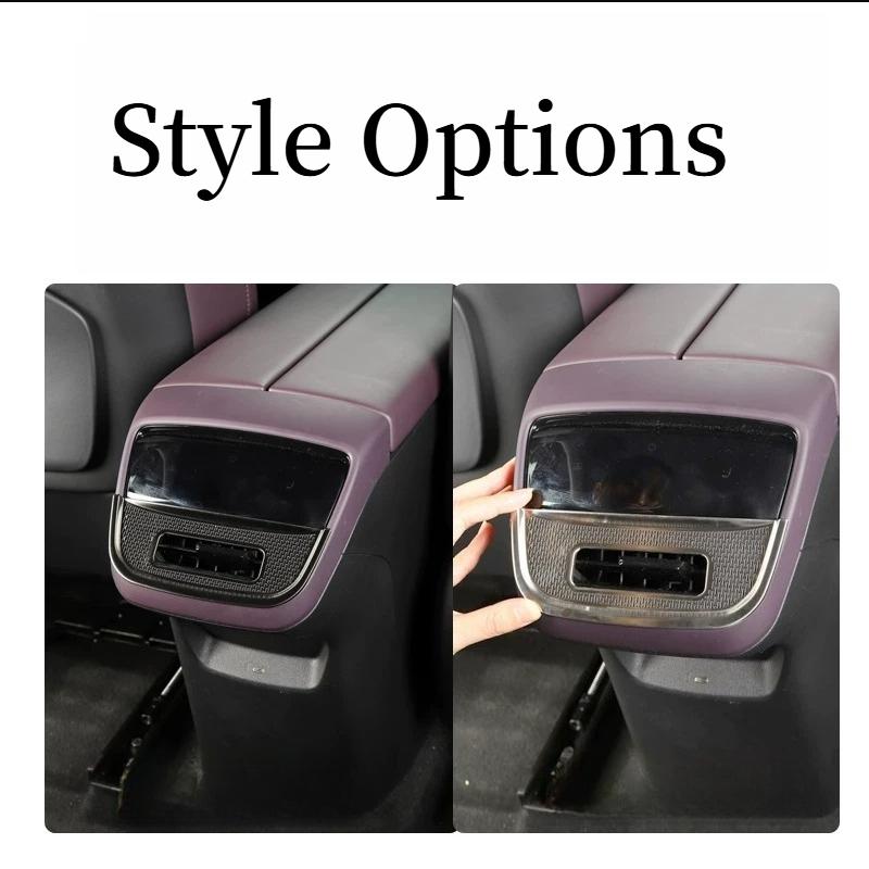 For Mazda CX-6e Rear Air Conditioning Vent Dust Cover Protector Interior Upgrade Modification Accessories