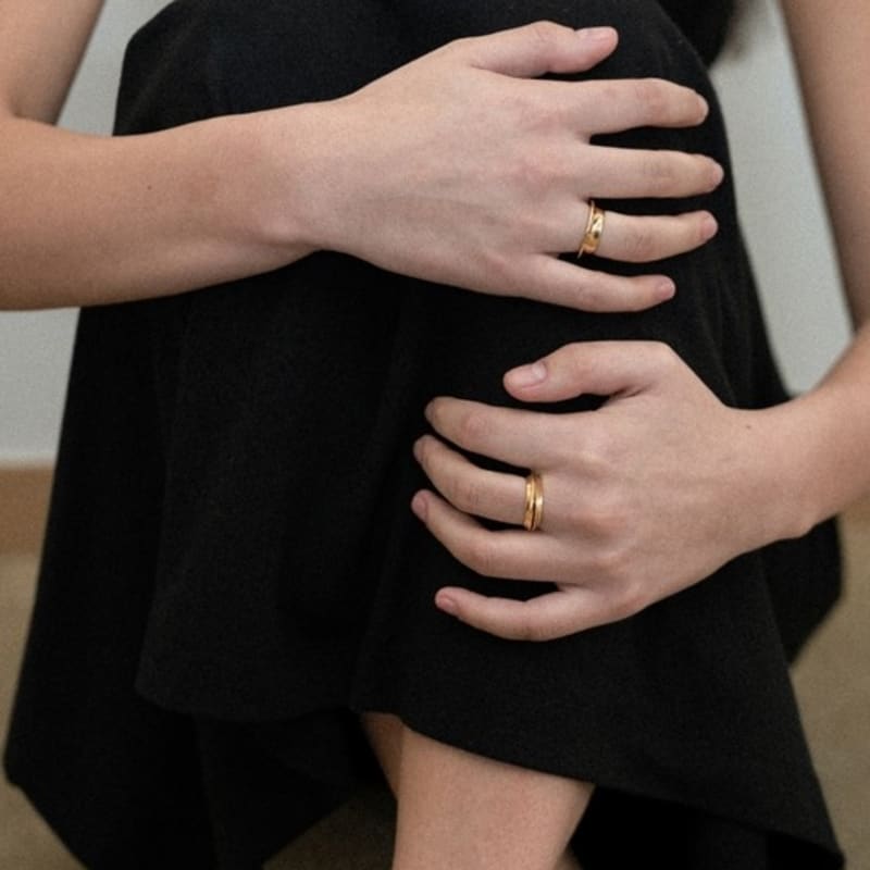 EEY Large Vase Ring / Gold