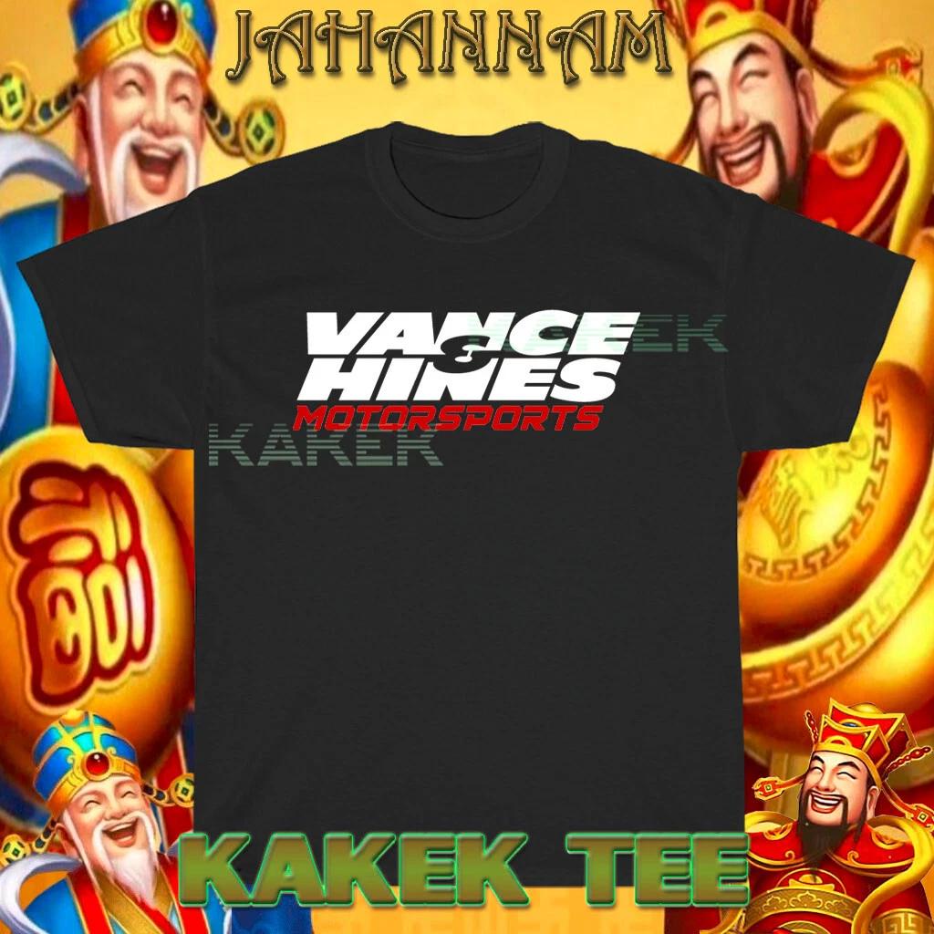 

New Shirt Vance & Hines Logo American T shirt Funny Size S to 5XL S