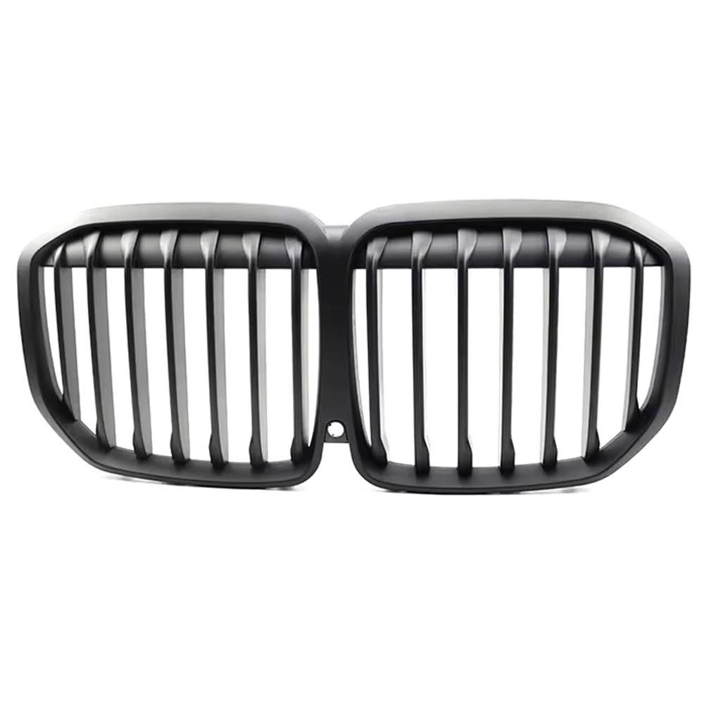 BMW X7 G07 (2019-2022) Matte Black Single-Bar Grille