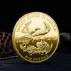 Replica Coin, 1pc American Eagle Golden Plated Coin, Walking Liberty , 1 Oz Replica Toy Souvenirs And Gifts Challenge Coin R
