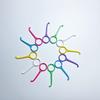 100 Pcs Dental Orthodontic Invisible Braces Remover Plastic Hook Disposable Orthodontic Aligner Remove Hook