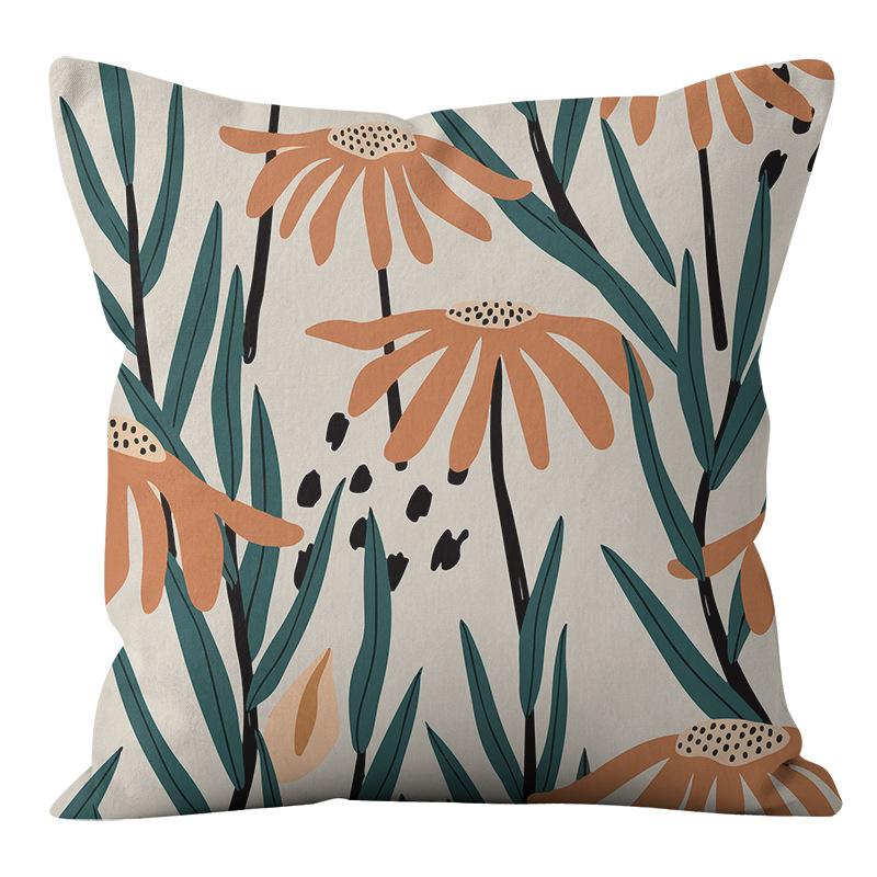 Kissenbezug Kissen Kreative Abstrakte Kunst Gestreiftes Gesicht Sofa Schlafzimmer Dekor Zuhause Auto Moda