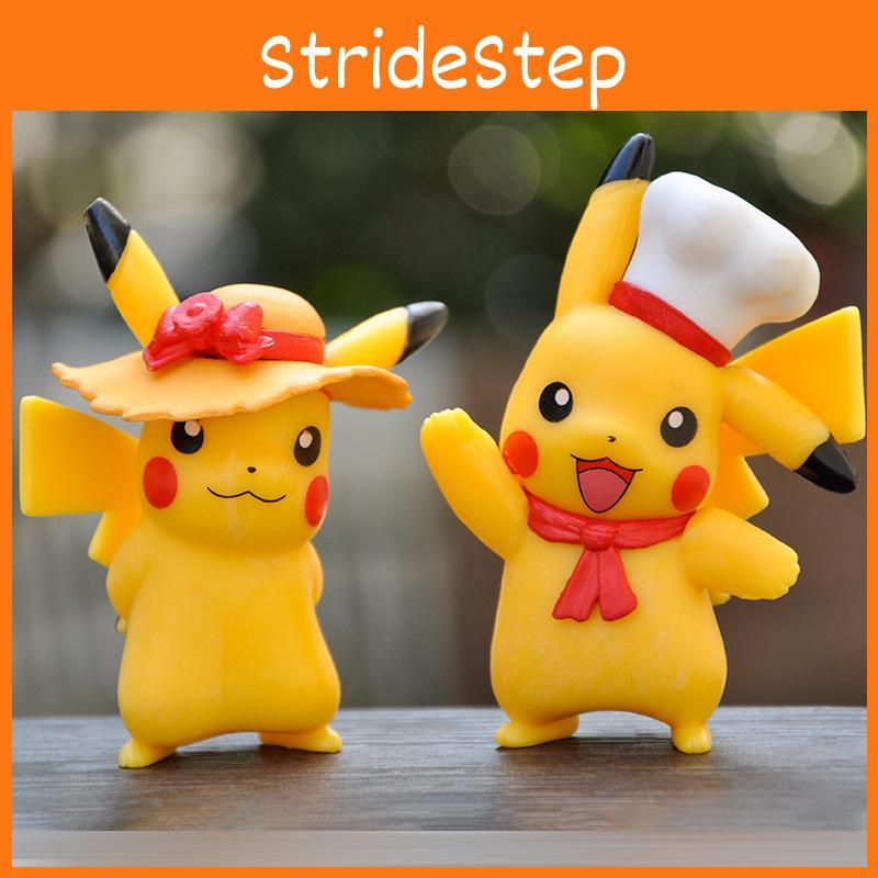 Pokmon Pikachu Pvc Action Figure Model Desktop Decor For Collectors Gift Fans