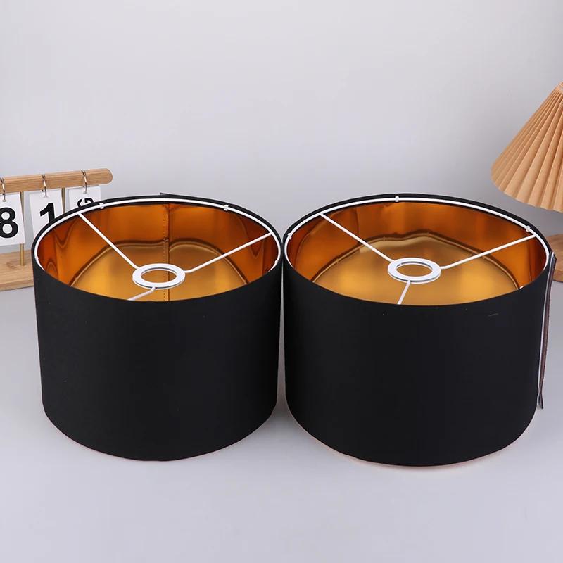 1Pc Lamp Shade Household Retro Fabric Desk Lamp Lampshade Detachable Floor Lamp Shell Cover KD Lampshade Floor Lampshade