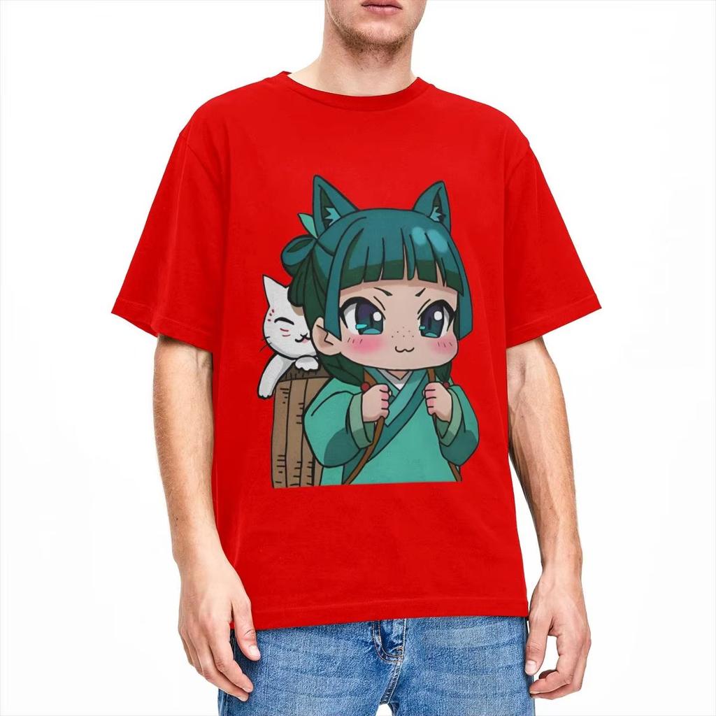 Cute Girl Two-dimensional Top Peripheral Short-sleeved T-shirt Men's and Women's Summer Loose and Versatile Casual Clothes