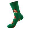 Stylish Mid-Calf Socks With Animal Print Dog Cat Design Men Women Cotton Blend Comfortable Casual
