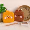 Cute Plush Sanitary Pad Storage Bag Portable Makeup Lipstick Key Earphone Pouch