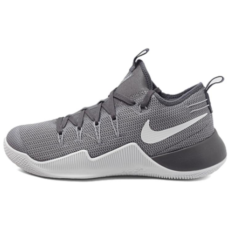 Nike Hypershift Ep Fashion Versatile Shock Absorption Non-Slip Low-Top Basketball Shoes Men Sneakers Black White Gray 844392-011
