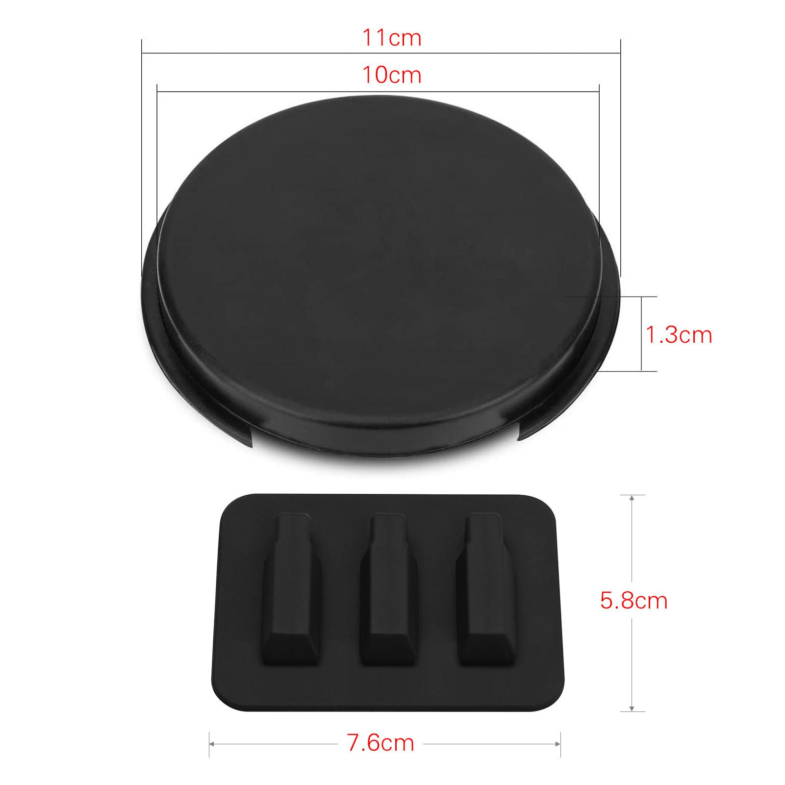 

Acoustic Guitar Sound Hole Cover and Muffler Set Premium Silicone Feedback Reducer for Practice Stage