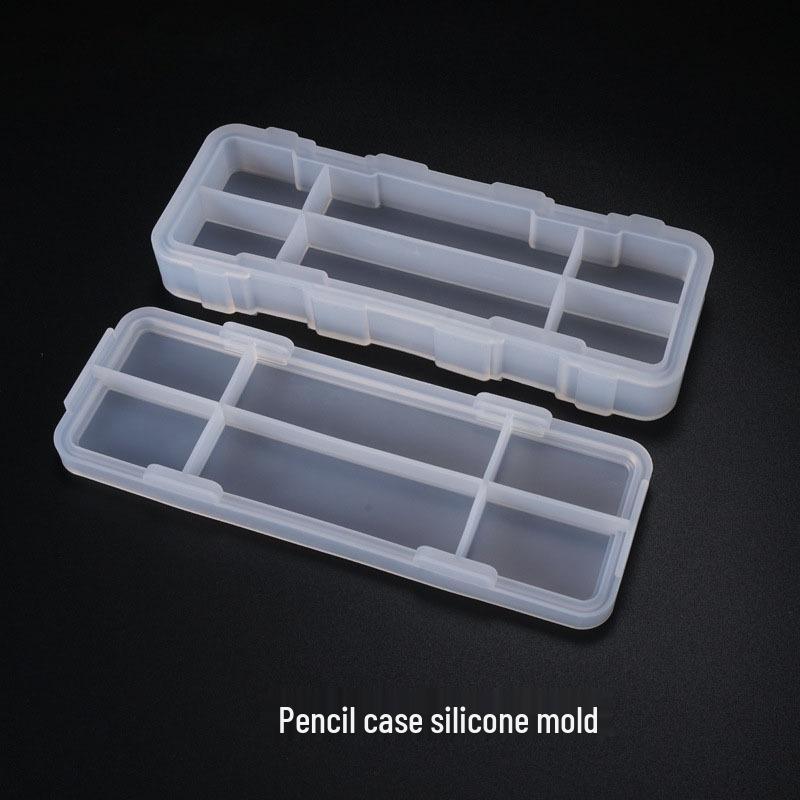Poppy DIY Epoxy Crystal Stationery Box Silicone Mold