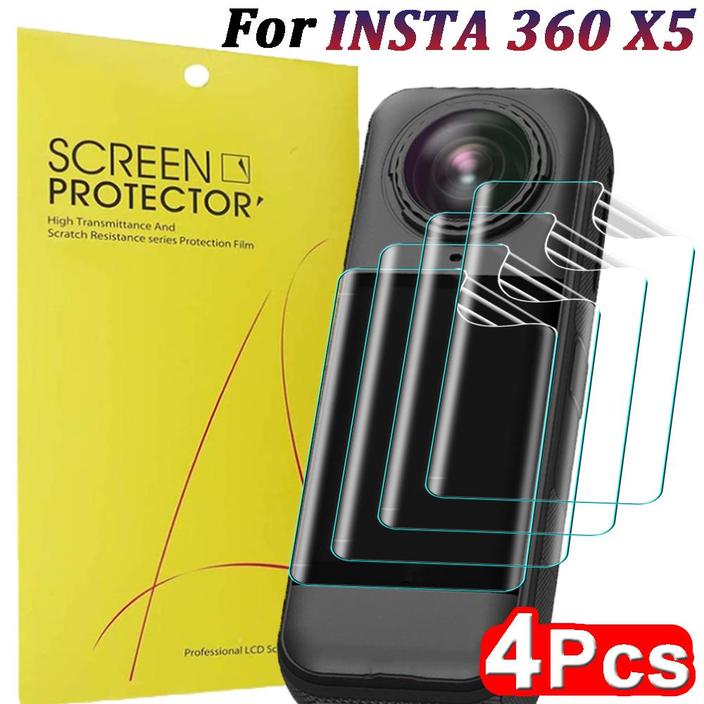 Hydrogel Film Screen Protector for Insta 360 X5 Ultra-HD Full Coverage Camera Accessories Screen Protective for Insta 360 X5