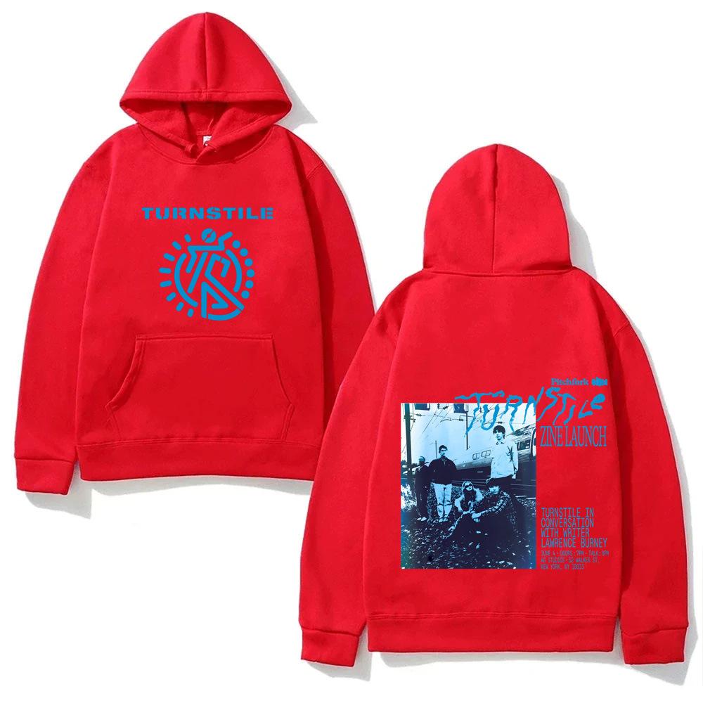 TURNSTILE Tour Hooded for AutumnWinter Aesthetic