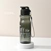 1Pc  650ml Water Cup Sport Water Bottle Couple Water Cup Plastic Portable Water Container Anti-drop Outdoor Rope Water Bottl Gift Mug WBL