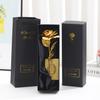 Foil Rose Flower with Gift Box & Card Eternal Rose Gifts for Valentine's Day Thanksgiving Mother's Day Party Favors Decors