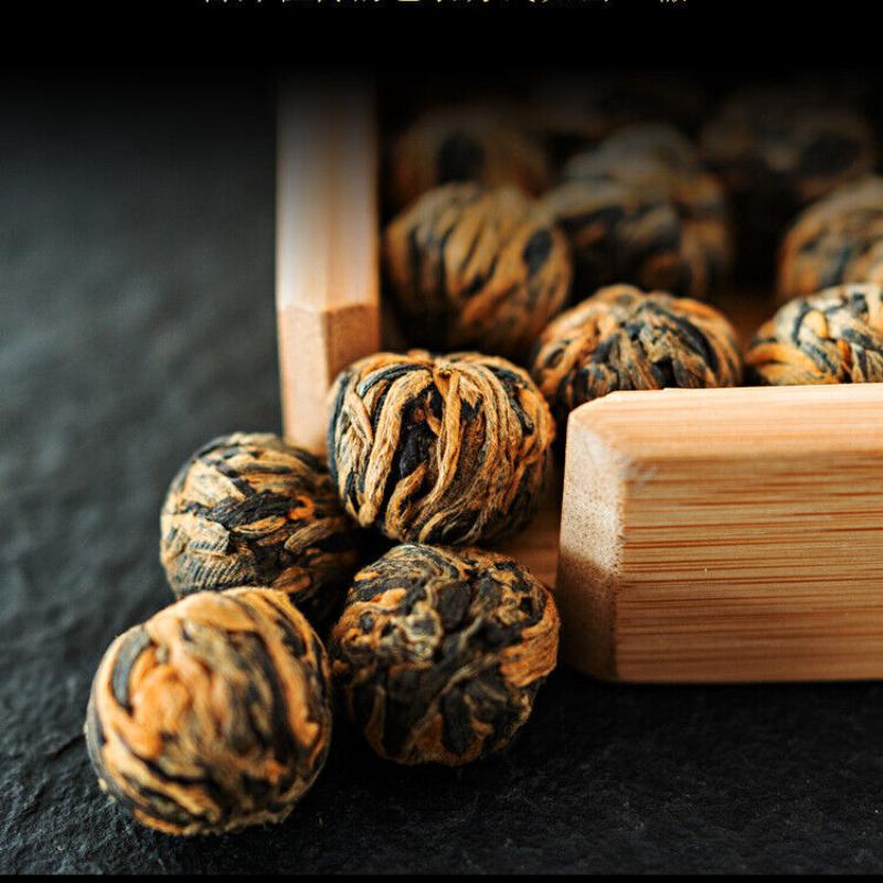 500G Fengqing Lavoro Dian Hong Tè Ortensia Drago Perla Oro Palla Tè Nero