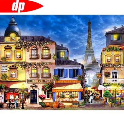 Diamond Painting Stadt Strasssteine Diamantstickerei Verkauf Kreuzstich