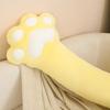 80cm Kawaii Riesen-Plüschbär-Pfotenmatte Niedliches Tierbär-Katzen-Fußkissen Herz-Plüschkissen Gefülltes Weiches Spielzeug für Heimdekoration Geschenke