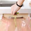 2 Pcs Foldable Cabinet Garbage Bags Hook Plastic Rubbish Bag Storage Stand  Door