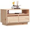 TV Stand 60 X 35 X 37 Cm Solid Pine Wood