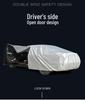 In-Stock Thickened Oxford Cloth Fleece Car Cover with Sunshade & Rain Protection