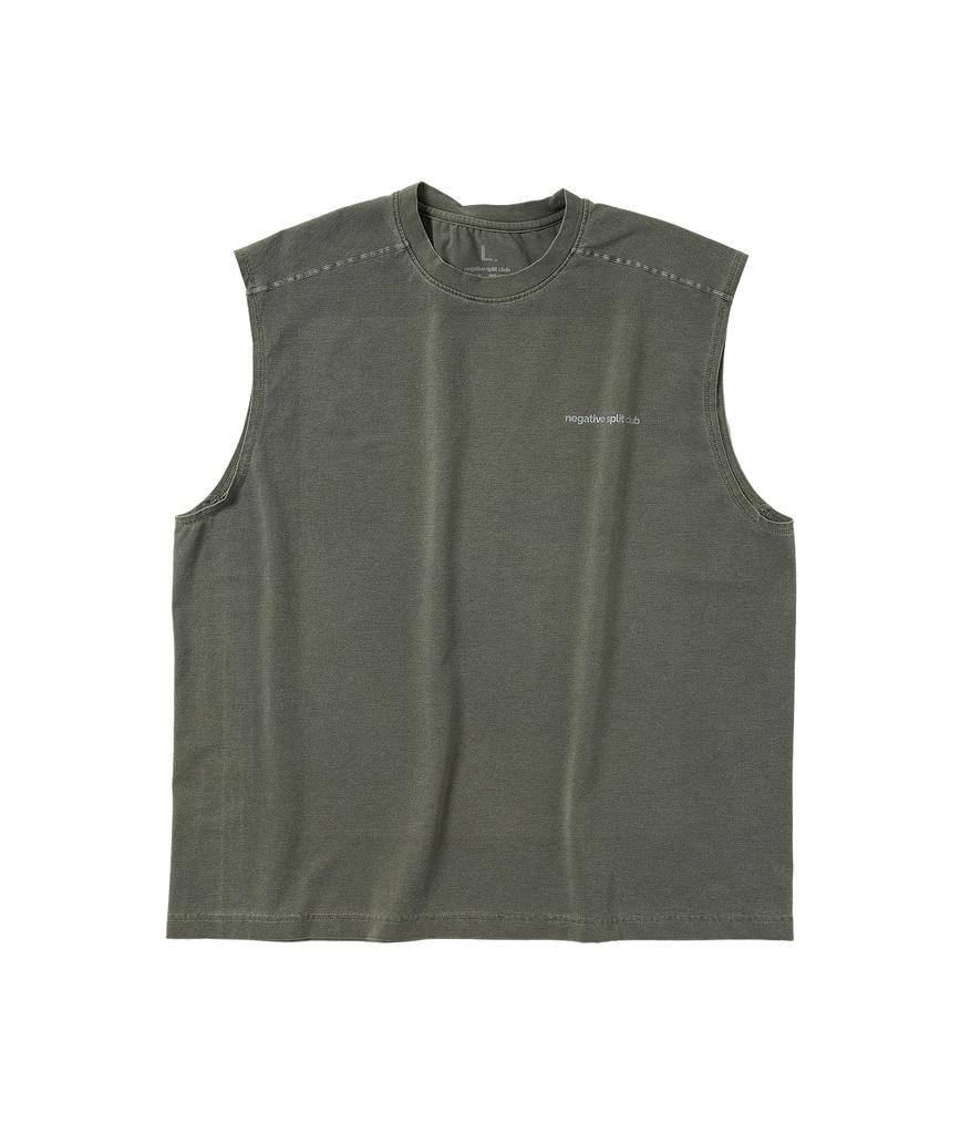 Negeotibeuseupeulliskeulleob Sorona Pigment Basic Singlet (Khaki)