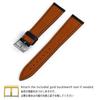 CASSIS Goat Leather Watch Strap NIORT 20mm Black with Replacement Tool U1083298019020