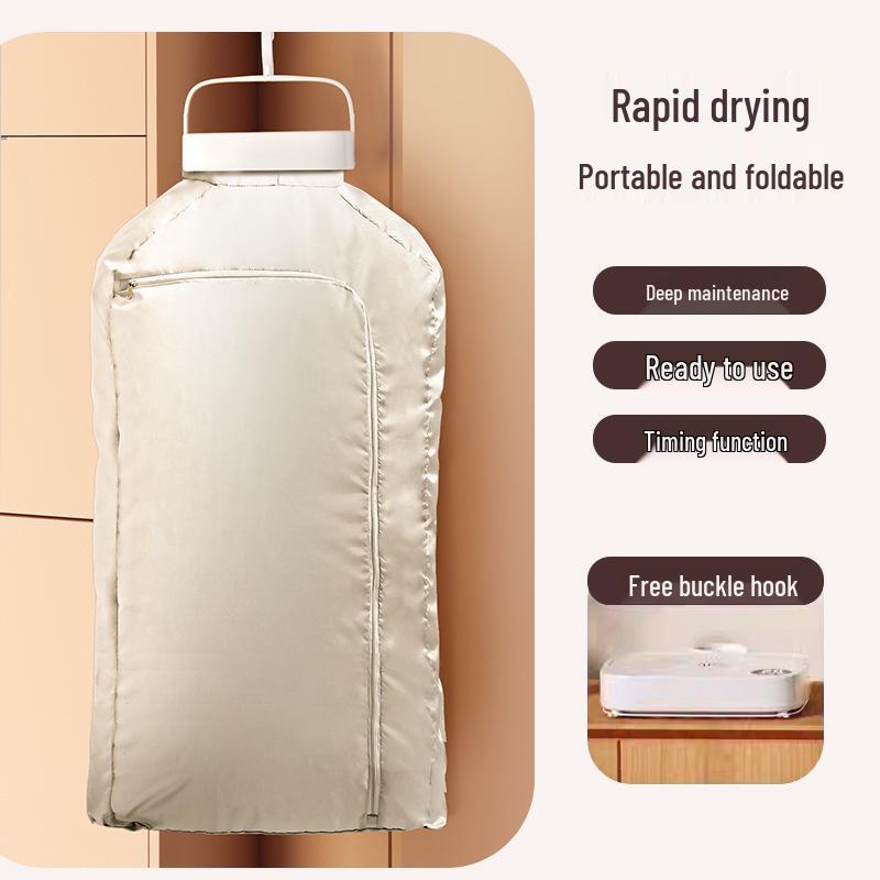 Portable Folding Clothes Dryer and Disinfection Device for Underwear & Travel