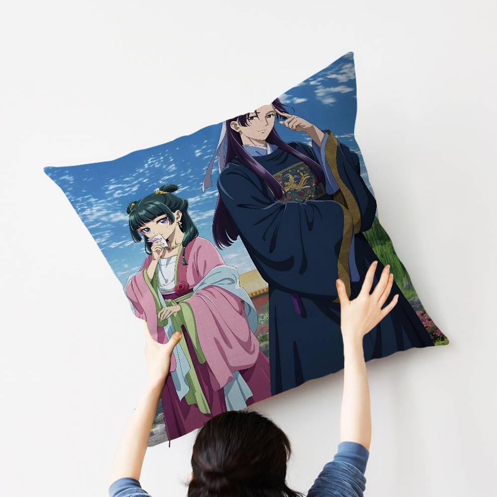 TThe Apothecary Diaries Pillow Cover for Bedroom Room and Living Room Sofa Decorative Cushion Cover