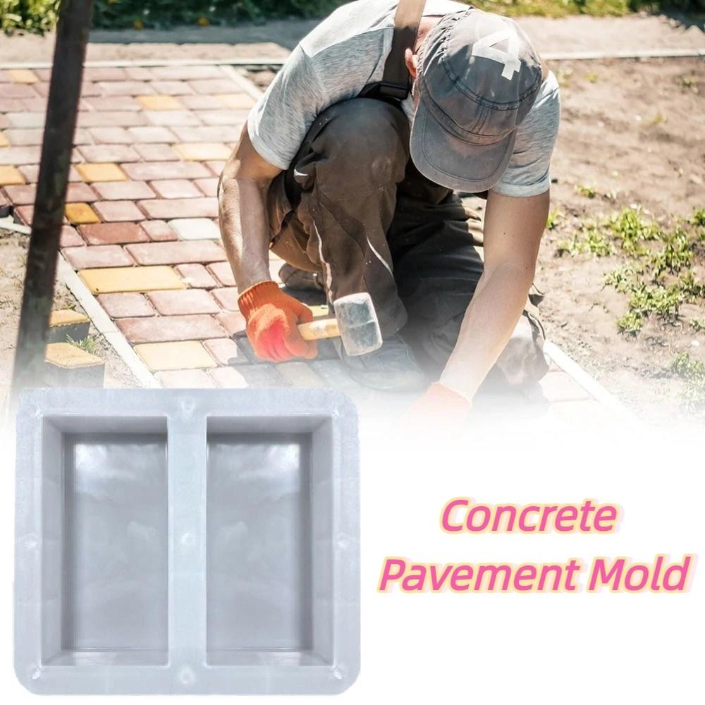 Reusable Paving Cement Mold DIY Brick Stone Mold Cement Brick Mould  Garden Paths