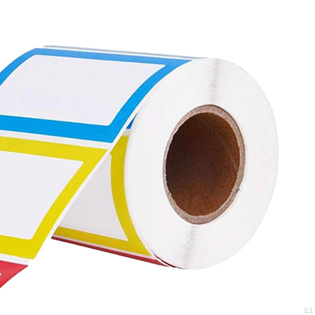 150x Name Tag Labels Classification Label Stickers Multicolor Blank