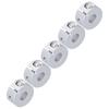 5PCS 4910 Series Shaft Collar Aluminum Alloy Clamp Style Shaft Collar for Robots and Engineering Equipment