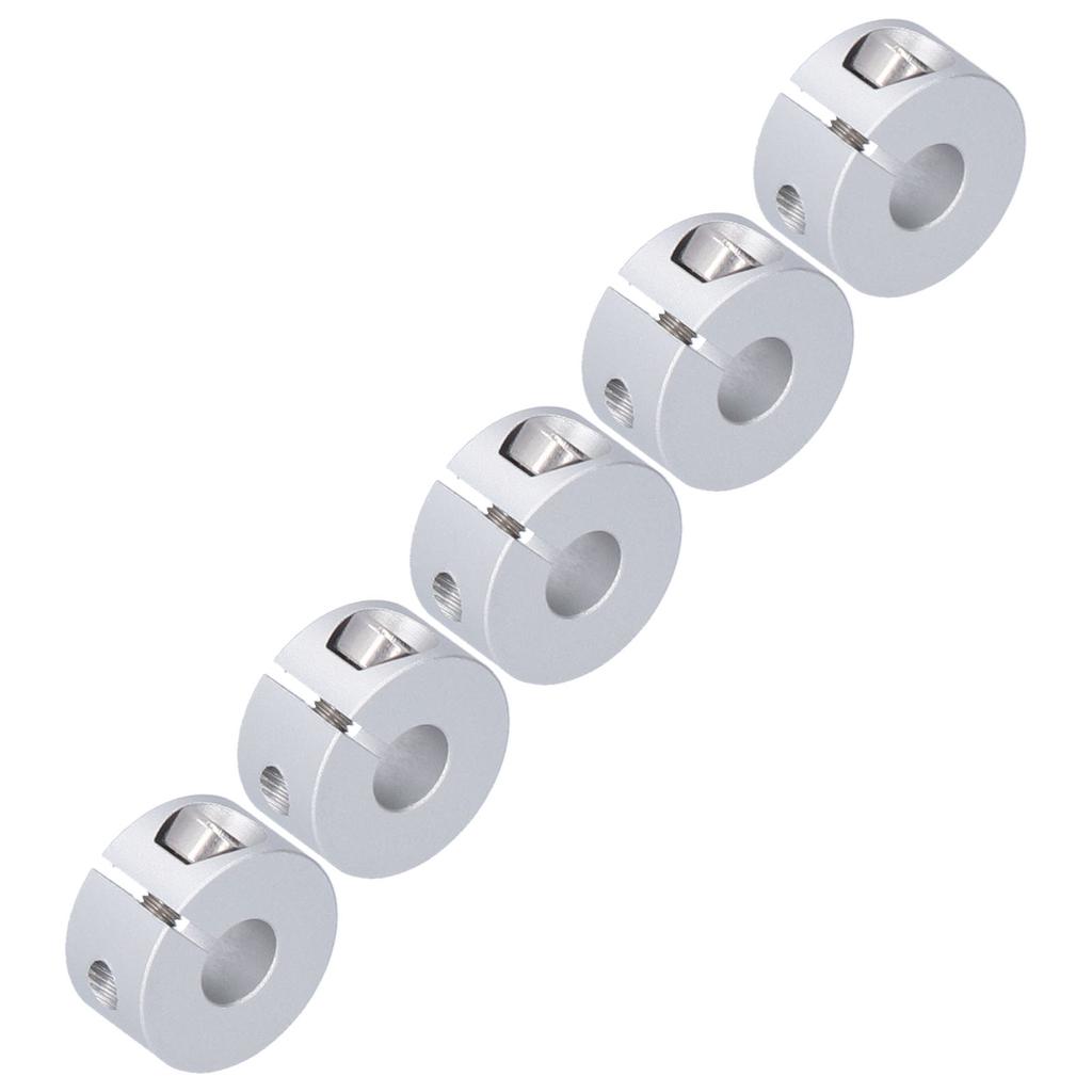 5PCS 4910 Series Shaft Collar Aluminum Alloy Clamp Style Shaft Collar for Robots and Engineering Equipment