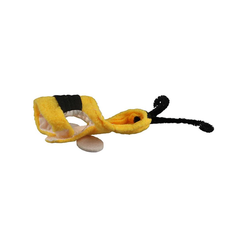 Bee Shape Parrot Winter Warm Hat Hooded Cloth Parrot Flying Suit Parrot Bee Shape Clothes  Autumn