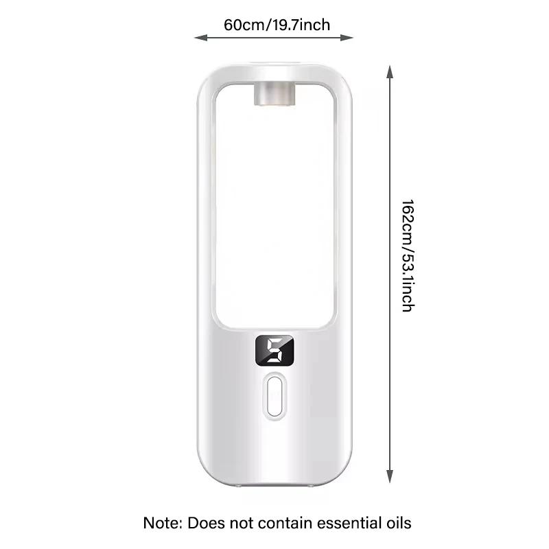 50ml Wall Mounted Aroma Diffuser Essential Oils Diffuser with Time Setting Air Purifying Fragrance Diffusing For Bedroom Toilet