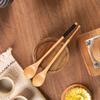 1Pc Wooden Tea Spoon Long Coffee Spoons Small Teaspoon Set Wood Honey Dessert Spoon Coffee Drink Stirrer Teaspoons Tableware