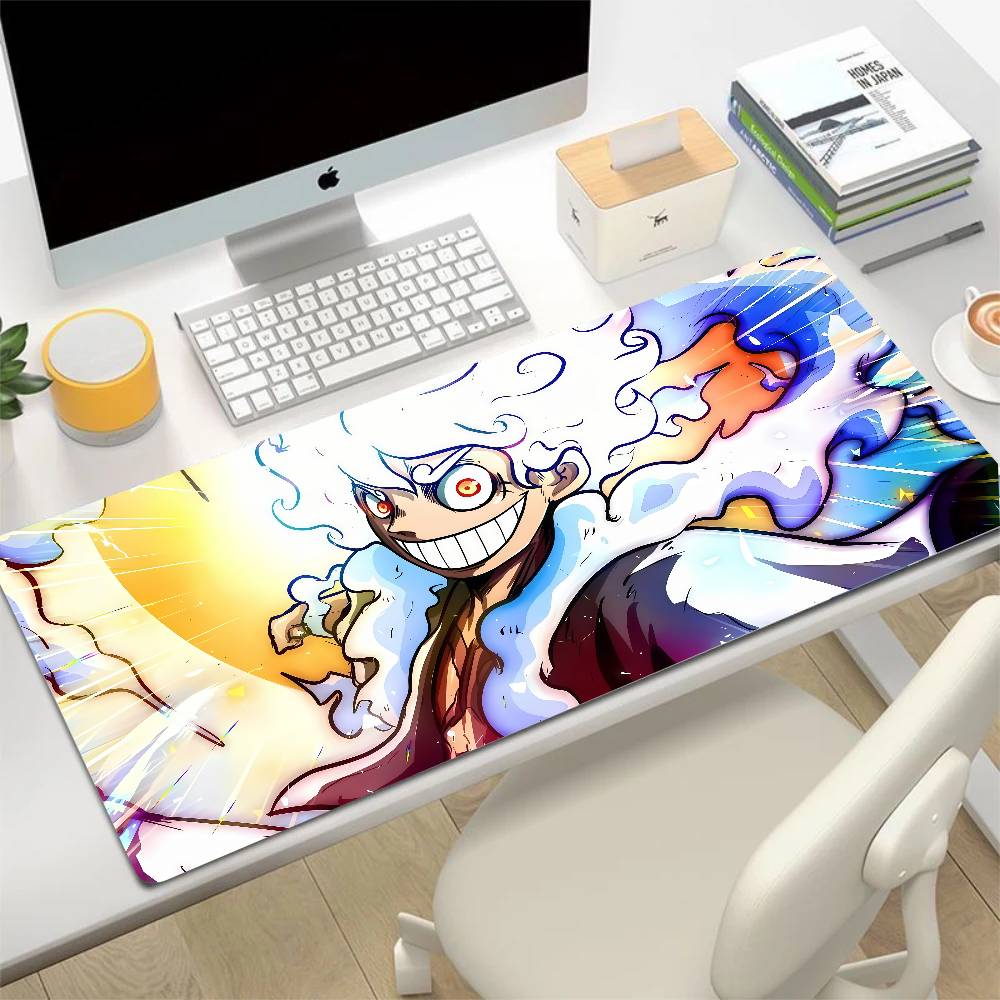 One Piece Franky Cyborg Anime Gaming Mouse Pad Large Rubber Keyboard Desk Mat With 2MM Stitched Edge Design