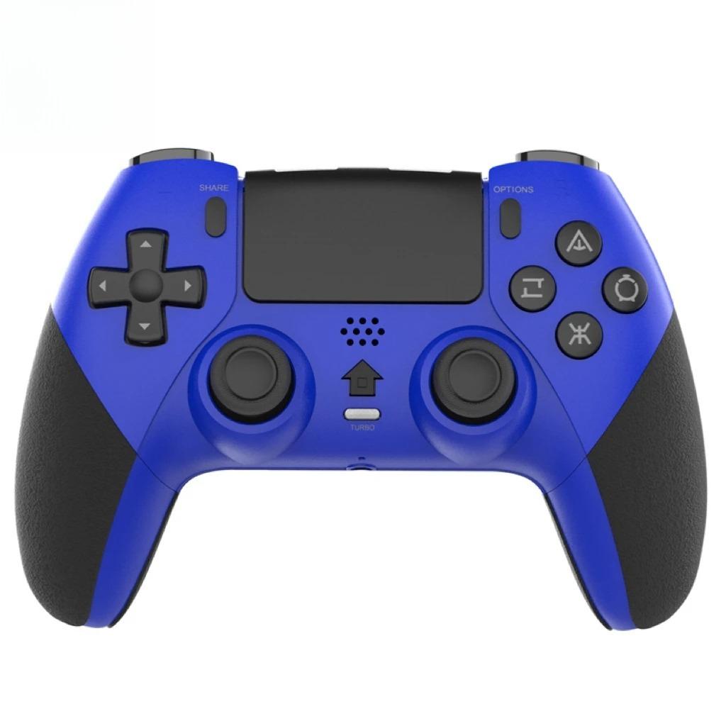Controller Gamepad Wireless per PS4 con Vibrazione Motorizzata, Rilevamento del Movimento del Corpo, Funzione di Sparo Continuo a 6 Assi
