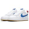 (GS) Nike Court Borough Low 2 'White Blue Red' Kids' BQ5448-109