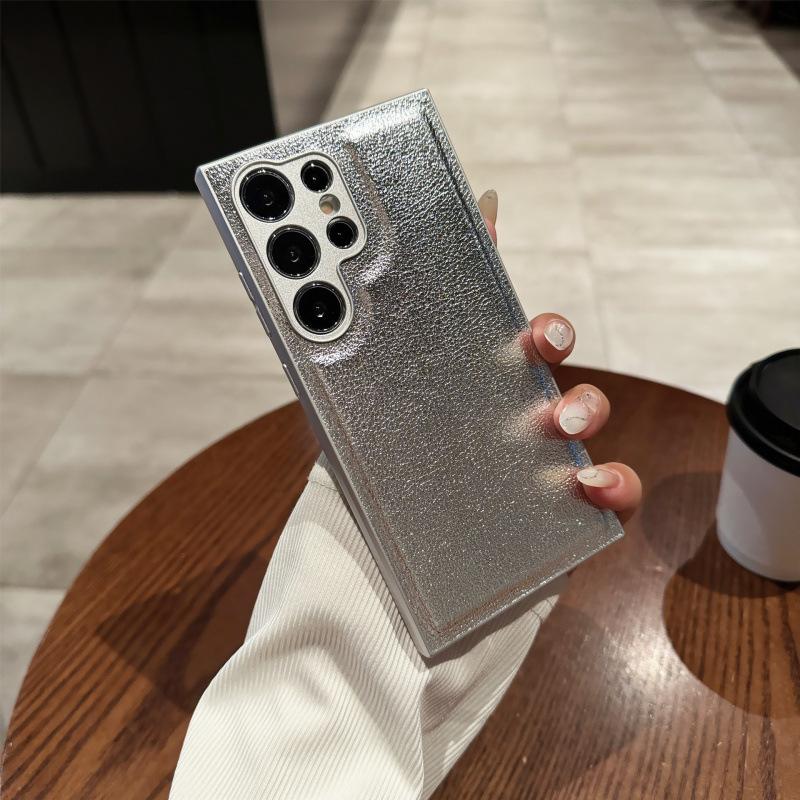 Samsung S11Ultra Mobile Phone Case Plain Leather Lychee Pattern S11 All-inclusive Protective Case S11 Anti-drop S11ultra
