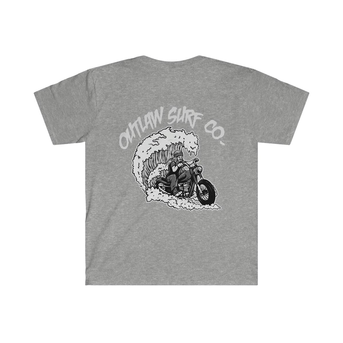 Outlaw Surf Co. Biker T-Shirt S