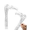 Weißer Adlerkopf, luxuriöser dekorativer Cosplay-Gehstock, eleganter modischer Gehstock, Cosplay-Legierung, Crosier, Vintage-Gehstock, 93 cm
