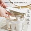 Rownyeon Clear Makeup Pouch with Simple Large for Cosmetics and Small Perfect for Everyday Business and White Handle, Transparent, Portable, Vinyl,