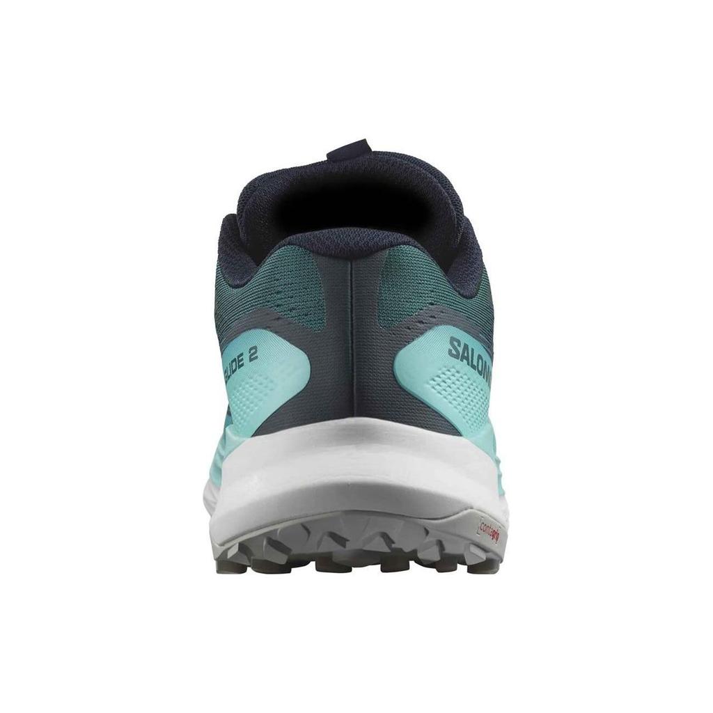 Salomon Ultra Glide 2 Round Toe Lace-Up Non-Slip Low-Top Running Shoes Men sneaker Blue 470425