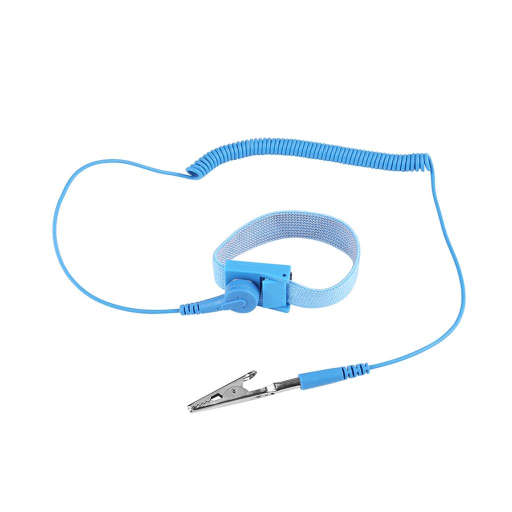 Antistatic Grounding Mat, ESD Mat wrist Strap Kit,Electrostatic Silicone Mat and Wrist Strap Belt and 2Pcs Cable, Tool Sets