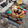Tazmanian Devil's Fury Area Rug Suitable for Indoor And Outdoor,Carpets for Kitchens, Homes, Offices, Living Rooms,Home Decor,Christmas Gift