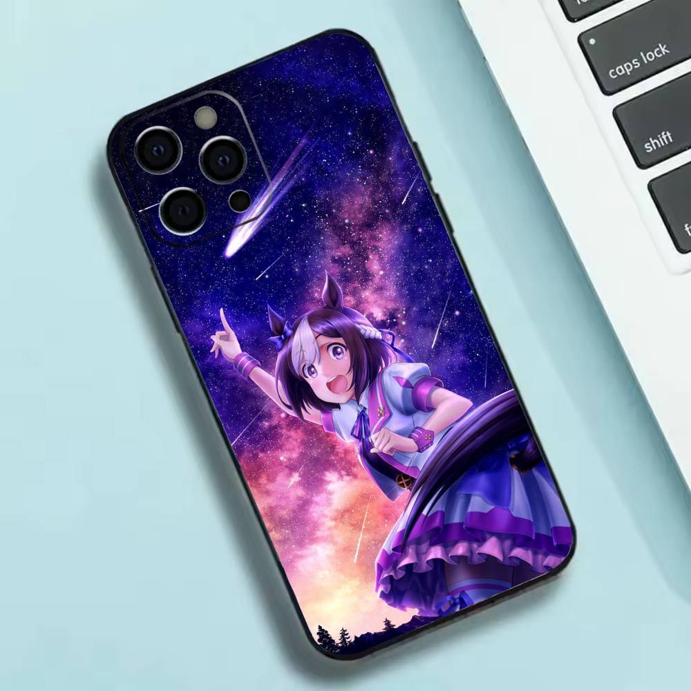Pretty Derby Uma M-Musume Phone Case Silicone Soft For IPhone 17 16 15 14 13 12 11 X XR Plus Pro Max Plus