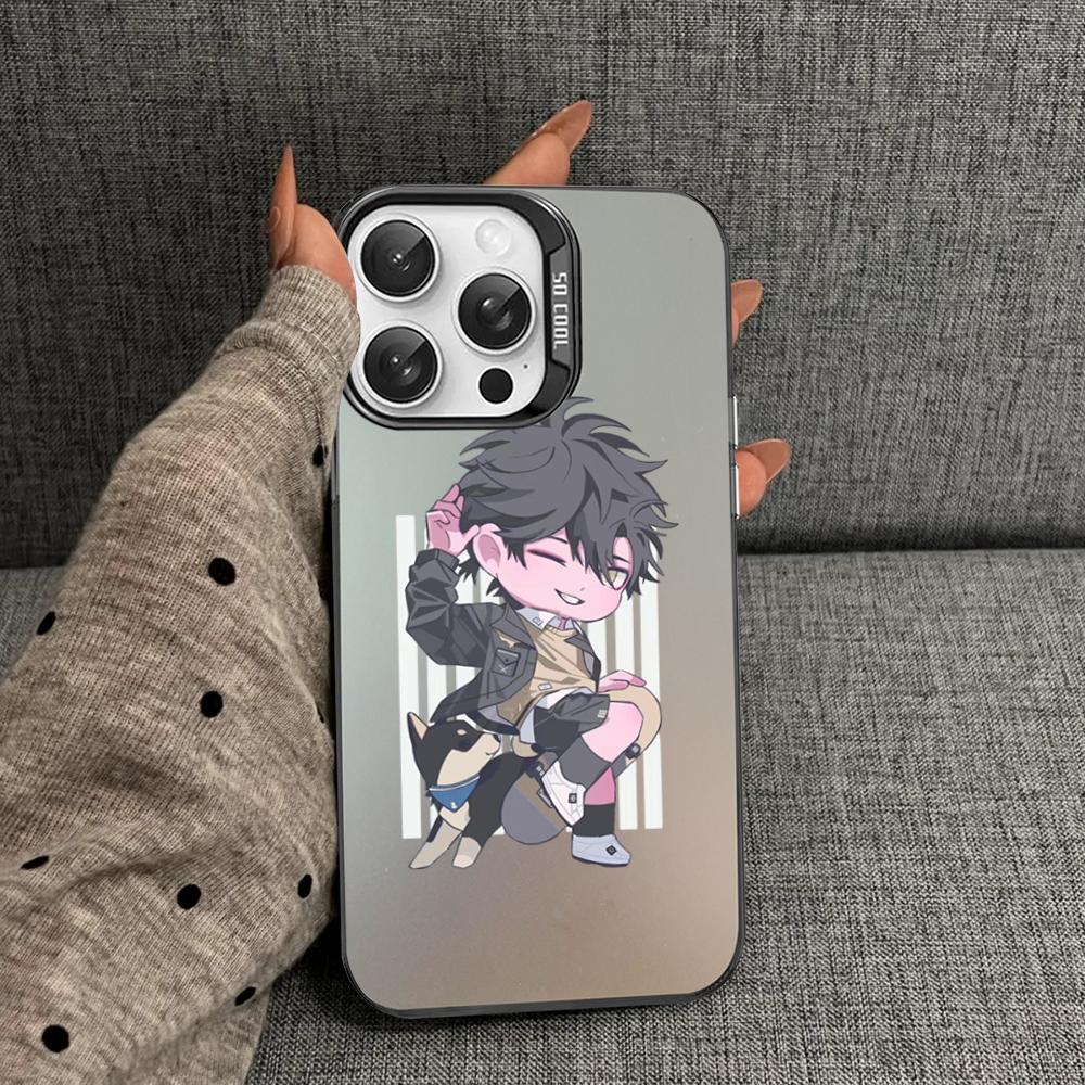 Anime Link Click Time Agent Phone Case For iPhone 16 15 14 13 12 11 Pro Max X XR XSMAX 8 7 Plus Matte Shockproof Back Cover