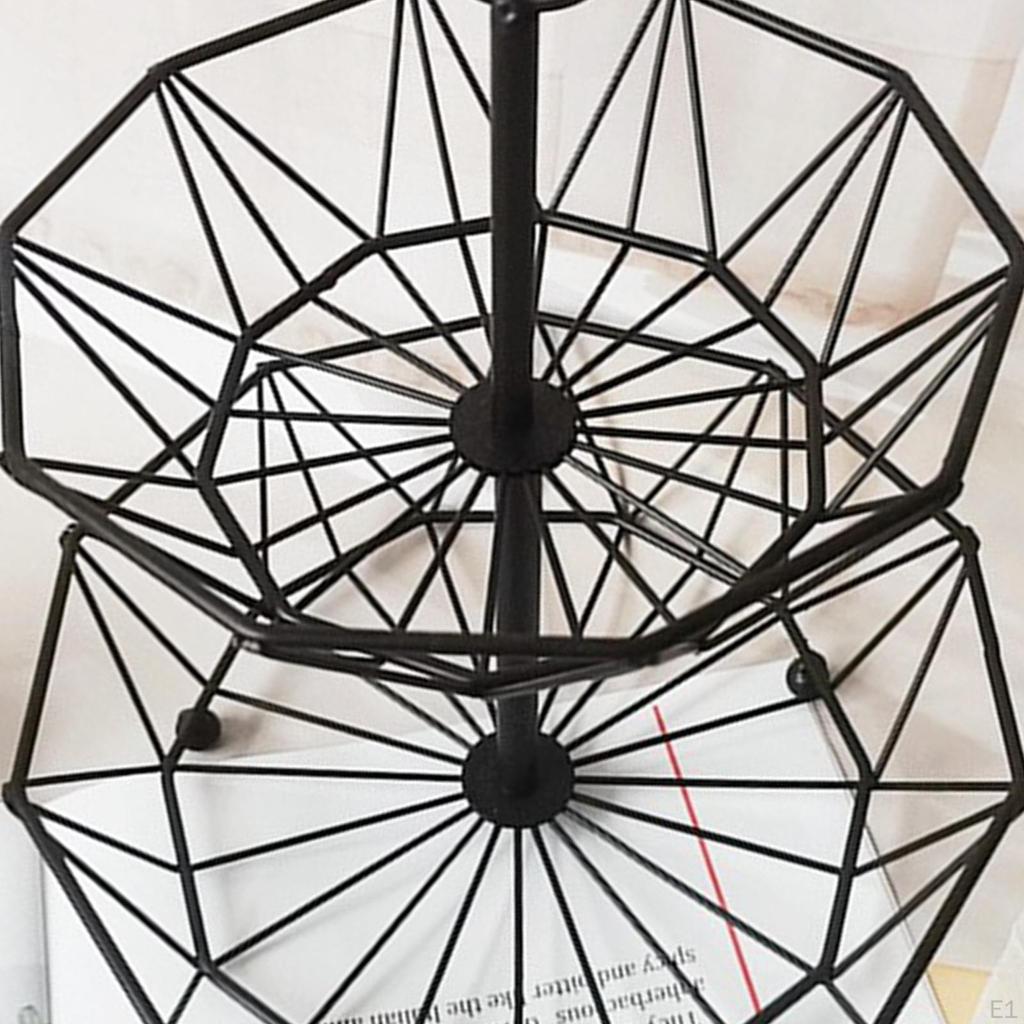 Elegant Iron Fruit Storage Basket for Kitchen and Dining Room Organization